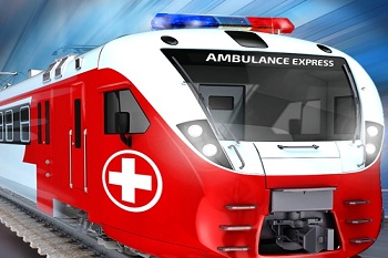 Angel Train Ambulance Service in Delhi India